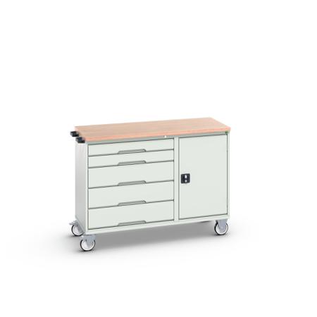 16927151-16 Bott Steel Trolley Trolley, 1300 x 600 x 980mm, 200kg Load