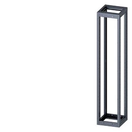 8MF1044-2GS40 Siemens 8MF1 Series RAL 7035 Steel Support Frame, 2000mm H, 400mm W, 400mm D For Use With Standard Empty Enclosure