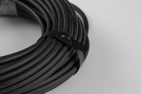 547-4383 RS Pro Metallic Polyester Coated Stainless Steel Roller Ball Cable Tie, 520mm x 7.9 mm