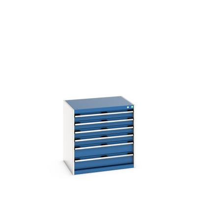 40020139-11V Bott 6 Cabinet, Steel, 800mm x 650mm x 800mm, Blue