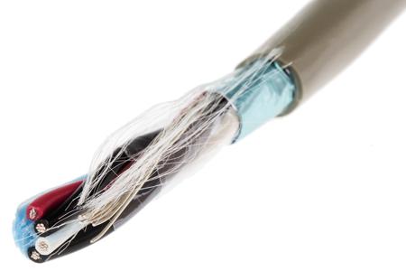 B961022 GE321 Alpha Wire ProTekt Series Data Cable, 2 Pairs, 4 Cores, 0.09 mm², Screened, 28 AWG, 50m, Screened Shield