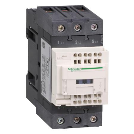 LC1D50A3M7 TeSys D LC1D Contactor, 3 Pole, 50 A, 1 NO + 1 NC