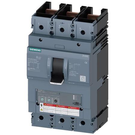 3VA6340-0HL31-0AA0 Siemens, SENTRON MCCB Molded Case Circuit Breaker 3P 400A, Breaking Capacity 200 kA, Fixed Mount