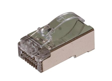 PRLGSSPDY TUK Limited PRL Series Modular Plug Male, Cable, Cat6a Shielded Straight 1 Port 8 Way