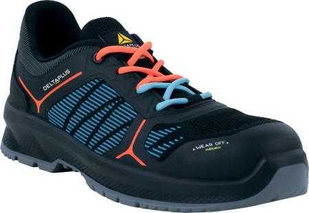 CAMPISPSBL43 Delta Plus CAMPIONE S1PS SR Unisex Black, Blue Composite Toe Capped Work Shoes, UK 9, EU 43