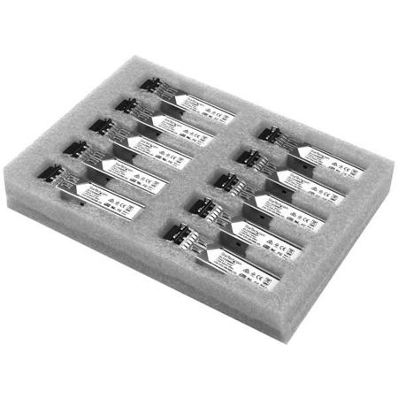 GLCSXMM10PST StarTech.com Cisco Compatible LC Multi Mode Transceiver Module, Half/Full Duplex, 1000Mbit/s