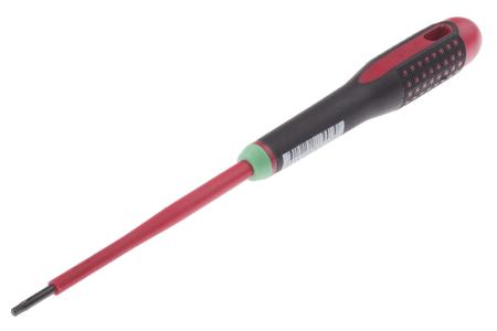 BE-8910S Bahco Torx  Screwdriver, T10 Tip, 100 mm Blade, VDE/1000V, 222 mm Overall