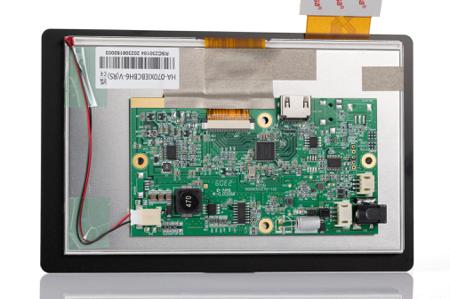 254-0007 RS PRO TFT TFT LCD Display / Touch Screen, 7in WXGA, 1024 x 600pixels