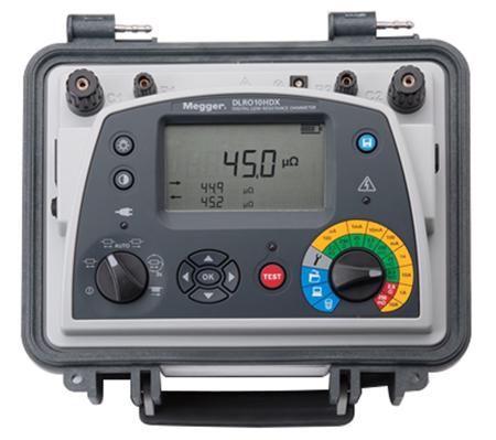 1008-090 Megger, Model 1009-845 Ohmmeter, Maximum Resistance Measurement 2.5 kΩ, Resistance Measurement Resolution 10μΩ