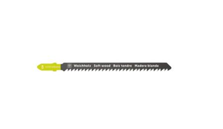 63503181010 FEIN, 8 Teeth Per Inch Wood 100mm Cutting Length Jigsaw Blade, Pack of 5