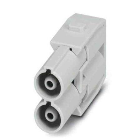 1417297 Phoenix Contact Heavy Duty Power Connector Module, 70A, Male, HC Series, 2 Contacts