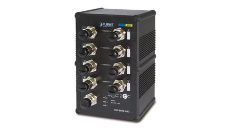 ISW-800T-M12 Planet , Unmanaged 8 Port Industrial Ethernet Switch With PoE