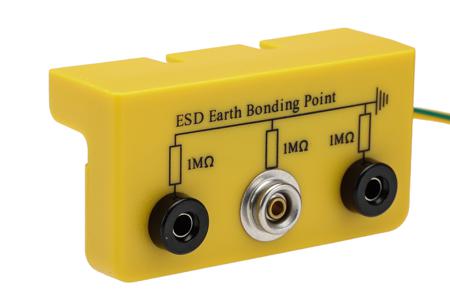 218-654 RS PRO ESD Earth Bonding Bracket With 10 mm Stud - 4 mm Banana Socket