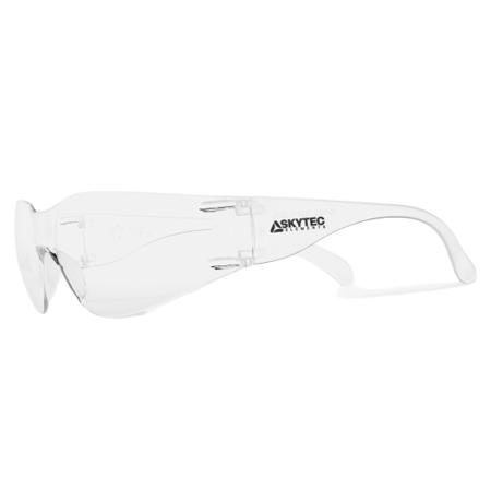EME00018KS Skytec EME18 Anti-Mist UV Safety Spectacles, Clear Polycarbonate Lens