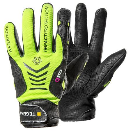7776-9 Tegera TEGERA Black, Yellow Leather Cold Resistant Work Gloves, Size 9