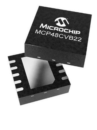 MCP48CVB22-E-MF Microchip MCP48CVB22-E/MF, 2-Channel Serial ADC, 10-Pin DFN, MSOP, QFN