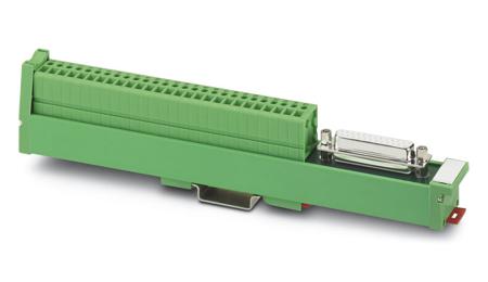 2959609 Phoenix Contact UM 25-D25SUB/B/FRONT/Q Series Interface Module, DIN Rail