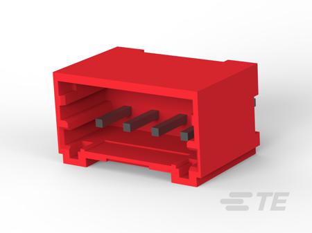 1-1971032-4 TE Connectivity Grace Inhertia Series Vertical Board Mount PCB Header, 4 Contact(s), 2mm Pitch, 1 Row(s), Shrouded