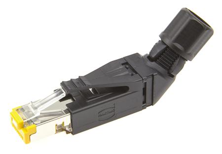 09451511561 HARTING RJ Industrial Series Male RJ45 Connector, Cable Mount, Cat6 Angled 8P8C -Way