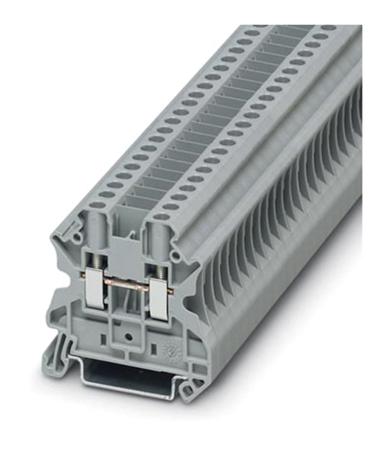 3044611 Phoenix Contact  UT 4-CB BN Series Brown, 0.14 → 6mm², Single-Level, Screw Termination