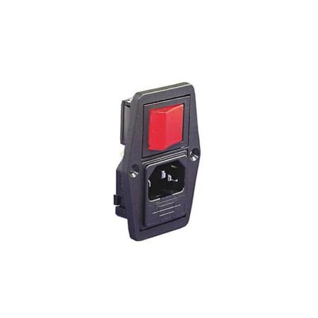 BVB15-Z0000-10 TE Connectivity Mains Connector, 2A Black