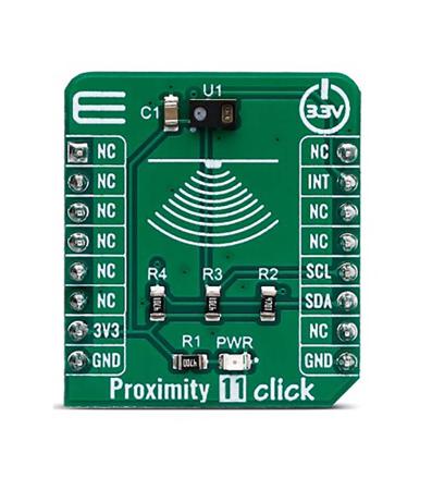 MIKROE-3689 MikroElektronika Proximity Sensor Development Kit