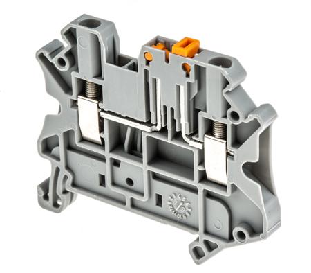 3046362 Phoenix Contact  UT 2.5-MT Series Grey, 2.5mm², Single-Level, Screw Termination