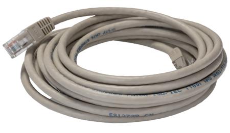 264-6536 RS PRO, 4m Cat6, Grey RJ45 to Male RJ45 Male, UTP, Terminated PVC Sheath