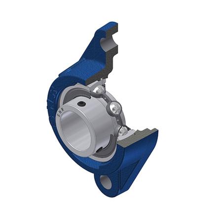 USFLE204 SNR 2 Hole Cylindrical,  20 mm ID