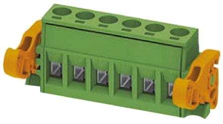 1808925 Phoenix Contact, 5.08mm Pitch, MSTB 2.5/6-ST-5.08-LR, 6 Way, , Pluggable Terminal Block, Plug, Cable Mount, Screw