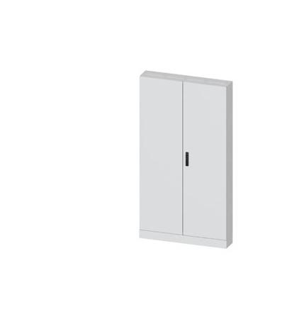 8GK1312-8KK42 Siemens GK KK ALPHA) Series Steel Double-Door-Door Floor Standing Enclosure, Plain Door Door, IP43, 1900 x 1050 x 210mm