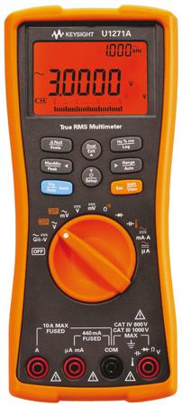 U1271A Keysight Technologies  Handheld Digital Multimeter, 10A ac 1000V ac 10A dc 1000V dc