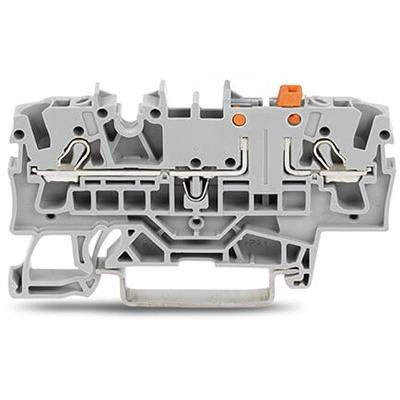 2002-1674 Wago , Test Disconnect Terminal Block, 2.5mm², 1-Level, Push In Termination, ATEX, CSA, IECEx