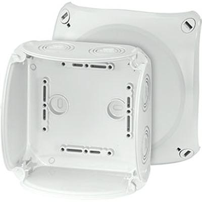 KF 0600 G HENSEL KF Series Grey Polycarbonate Junction Box, IP66, IP67, IP69, 77 x 130 x 130mm