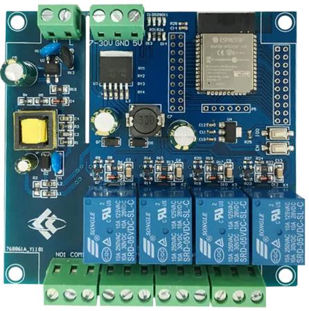 ESP32-RELAY04 Seeit  Relay Control Card Module for Arduino, Raspberry Pi