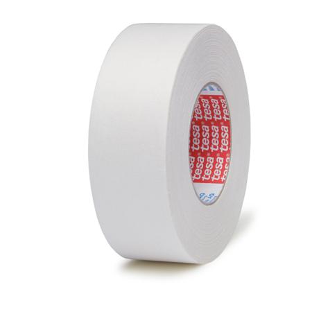 04549-00077-00 Tesa 4549 Cloth Tape, 50m x 100mm, White