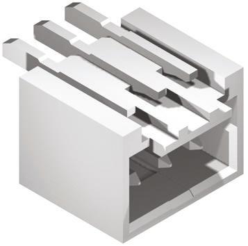 87438-0342 Molex Pico-SPOX Series Right Angle Surface PCB Header, 3 Contact(s), 1.5 mm Pitch, 1 Row, Shrouded