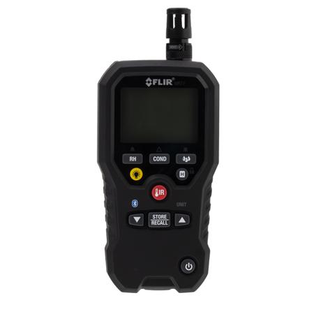 MR77 FLIR  Moisture Meter, +200 °C, 99.9 % RH Max, ±2 (Sensor Temperature) °C, ±2 (Vapor Pressure) %, ±2.5 (Relative