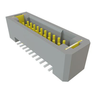 TFM-110-02-L-D-WT-TR Samtec TFM Series Vertical Surface Mount PCB Header, 20 Contact(s), 1.27mm Pitch, 2 Row(s), Shrouded