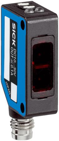 WL100L-F3431S42 Sick Retroreflective Photoelectric Sensor, Rectangular Sensor, 0.08 → 12 m Detection Range
