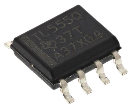 TLC555QDR Texas Instruments , Timer Circuit 2MHz, 8-Pin SOIC