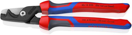 95 12 225 Knipex StepCut® XL Cable Shear With Step Cut