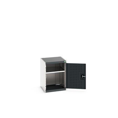 40010096-19V Bott 1 Door Sheet Steel Cupboard, 525 x 525 x 700mm