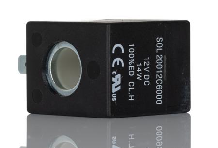 187-5716 RS PRO Solenoid Coil, 12V dc