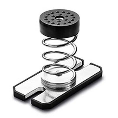 629-704 RS PRO Cylindrical M8mm Anti Vibration Mount, Spring Mount with 55daN Compression Load