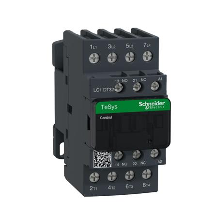 LC1DT32U7 Schneider Electric TeSys D LC1D Contactor, 230 V ac Coil, 4-Pole, 32 A, 4NO, 690 V ac/dc