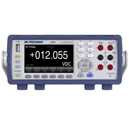 BK5492CGPIB BK Precision 5492CGPIB Bench Digital Multimeter, True RMS, 10A ac Max, 10A dc Max, 750V ac Max - UKAS Calibrated