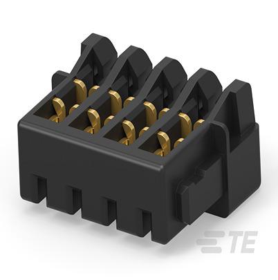 2483193-4 TE Connectivity 2483 Series Cable Mount Housing Receptacle, 4 Contact(s), 0.8mm Pitch, 1 Row(s), Shrouded