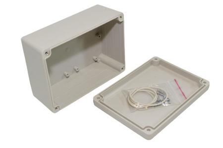 RP1215 Hammond RP Series Light Grey ABS General Purpose Enclosure, IP65, Light Grey Lid, 145 x 105 x 60mm