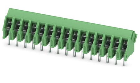 1989081 Phoenix Contact PTA 1.5/15-3.5 Series PCB Terminal Block, 15-Contact, 3.5mm Pitch, Through Hole Mount, Screw Termination